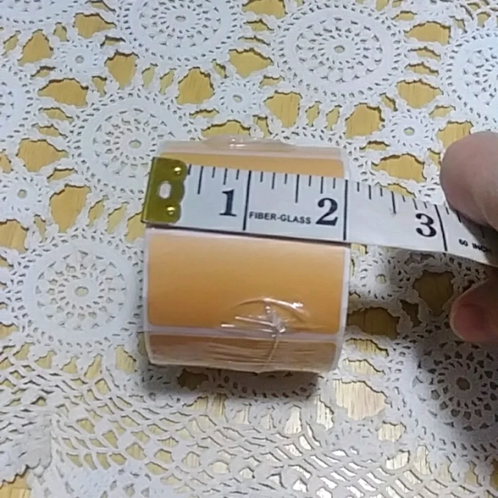 Office supplies, tan labels